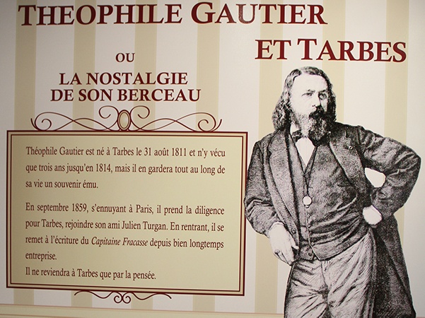 Tarbes en tourisme - Office du tourisme - Hautes-Pyrénées - Théophile Gautier