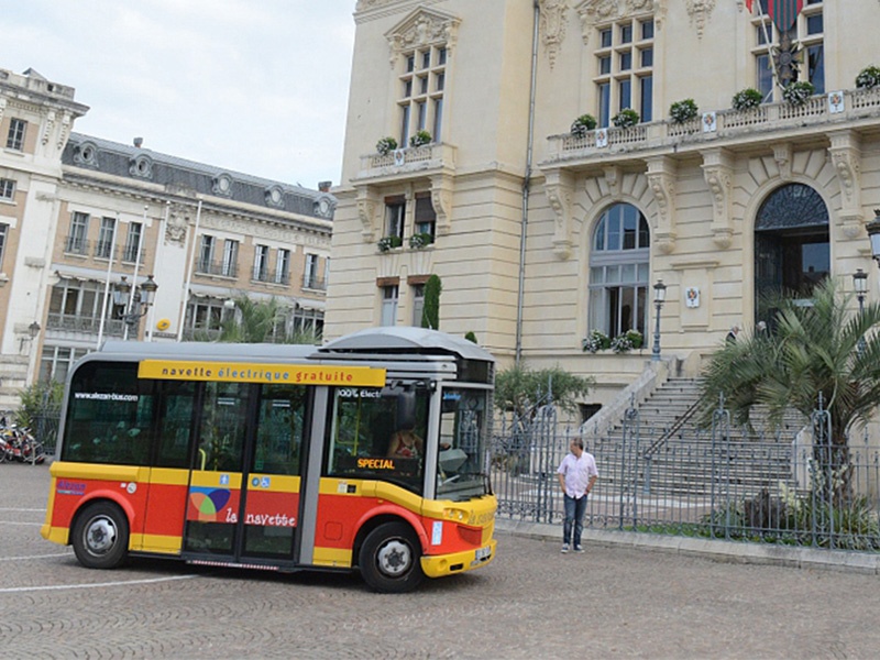 La navette électrique©Service Com mairie de Tarbes