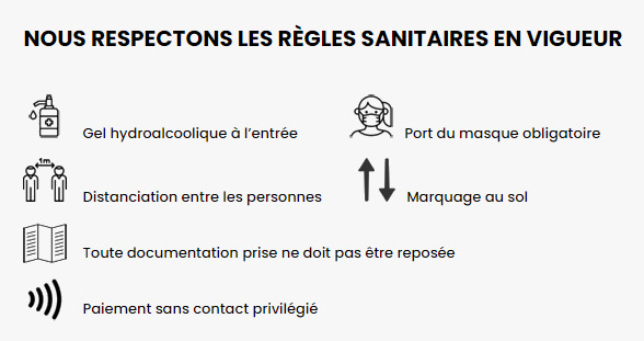Respect des règles sanitaires
