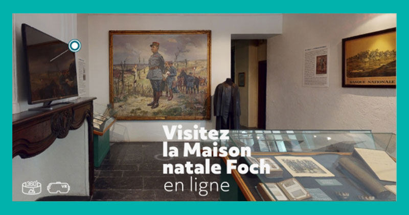 Visite virtuelle Maison Foch - Tarbes Hautes-Pyrénées Visite virtuelle Maison Foch - Tarbes Hautes-Pyrénées