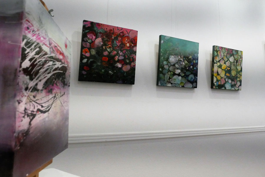 Exposition de Laetitia Lecque jusqu’au 28 avril à l’Office de Tourisme