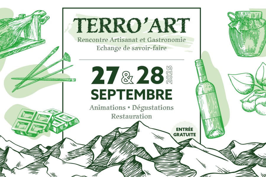 Salon Terro’Art les 27 et 28 septembre à la Halle Marcadieu