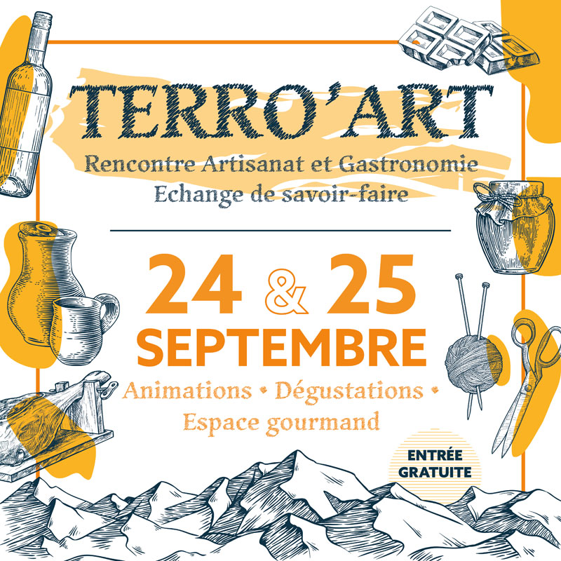 Affiche Terro'Art 2022©Service Com Mairie de Tarbes Affiche Terro'Art 2022©Service Com Mairie de Tarbes