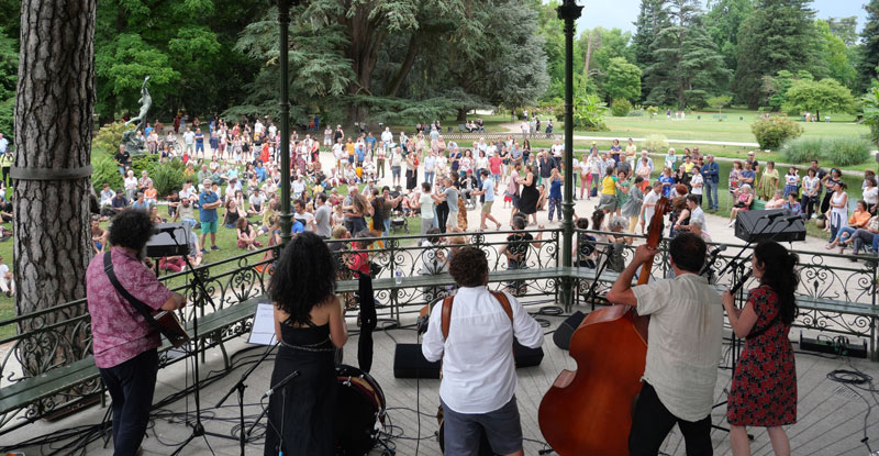 Concert Jardin Massey©Tarbes Tourisme Concert Tarba en Canta Jardin Massey©Service Com mairie de Tarbes