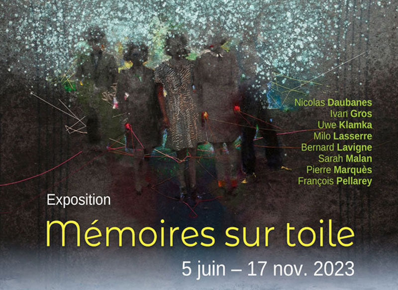 Exposition Memoires Sur Toiles Exposition Vies de Maurice Trélut©Musée de la Déportation et de la Résistance Tarbes