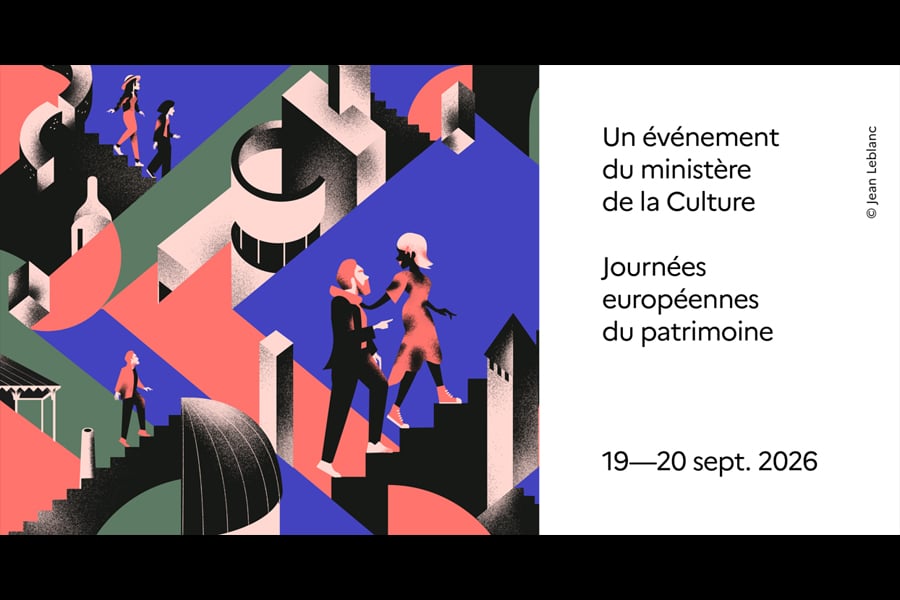 Journées européennes du patrimoine les 19 et 20 septembre 2026