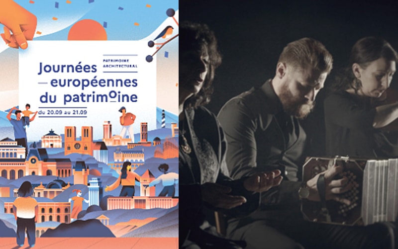 Affiche des JEP 2025 + concert de Rainsins et Amandes