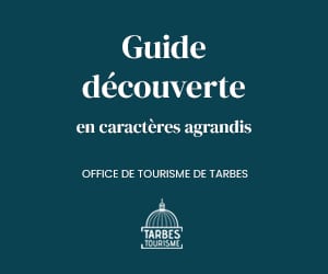 Guide découverte en caractères agrandis©Tarbes Tourisme Vignette guide découverte en caractères agrandis de l'OT de Tarbes