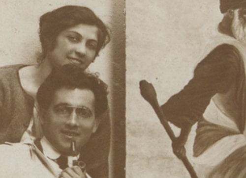 Zelman et Berthe Utkès Photographie de Zelman Utkès et son épouse Berthe
