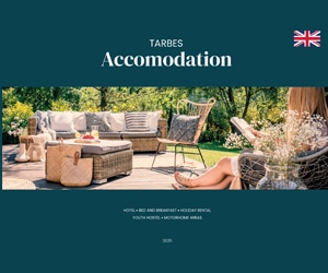 Tarbes accomodation 2025 : hotel, bed and breakfast, holiday rental, touth hostel, motorhome areas