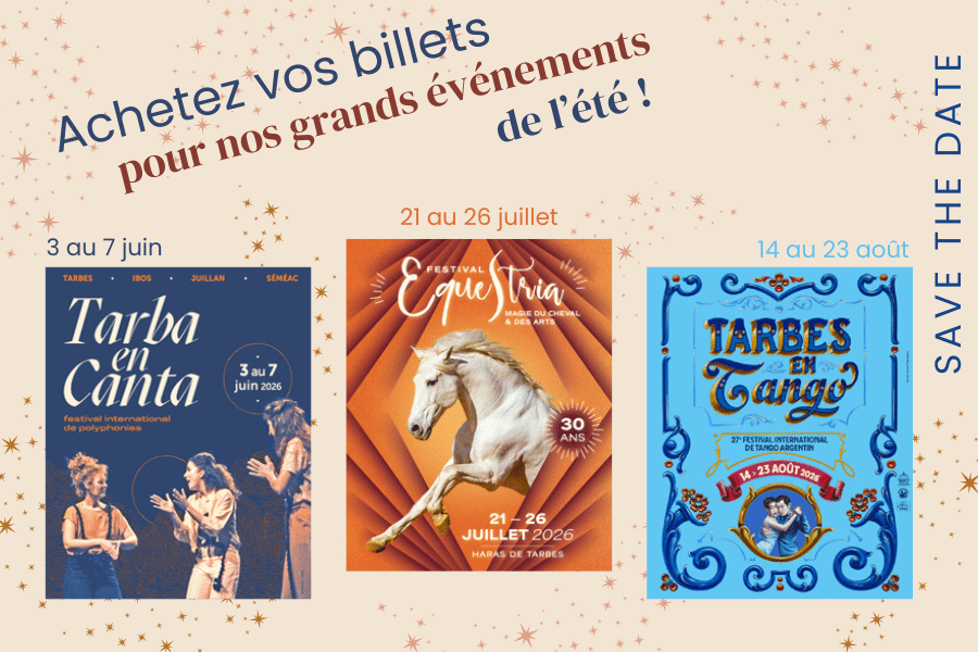 Les billetteries de nos grands événements de l&rsquo;été sont ouvertes !