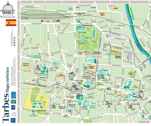 Tarbes Map turistico 2026