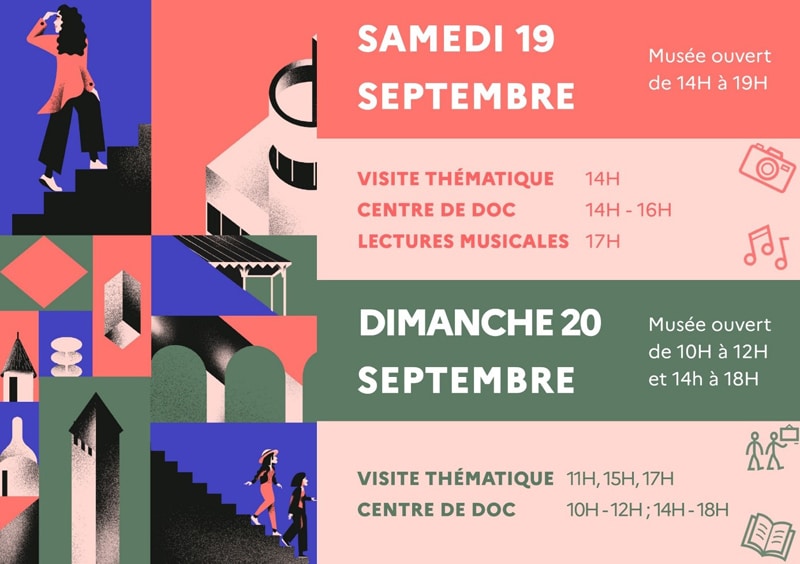 Affiche des JEP 2025 + concert de Rainsins et Amandes